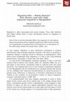 Research paper thumbnail of Migrating Men – Mobile Women? How women cope with male seasonal migration in Bangladesh. In: South Asia Chronicle 2 (2013), pp. 183-213.