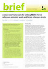 Research paper thumbnail of A step-wise framework for setting REDD+ forest reference emission levels and forest reference emission levels and forest reference levels