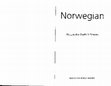 Research paper thumbnail of Teach Yourself Norwegian