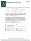 Research paper thumbnail of Reinvestigation of Kuumbi Cave, Zanzibar, reveals Later Stone Age coastal habitation, early Holocene abandonment and Iron Age reoccupation