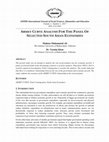 Research paper thumbnail of ARMEY CURVE ANALYSIS FOR THE PANEL OF SELECTED SOUTH ASIAN ECONOMIES