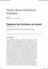 Research paper thumbnail of Déplacer les frontières du travail [Tracés, 2017]