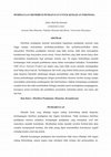 Research paper thumbnail of PEMERATAAN DISTRIBUSI PENDAPATAN UNTUK KEMAJUAN INDONESIA.docx