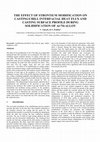 Research paper thumbnail of THE EFFECT OF STRONTIUM MODIFICATION ON CASTING/CHILL INTERFACIAL HEAT FLUX AND CASTING SURFACE PROFILE DURING SOLIDIFICATION OF Al-7Si ALLOY