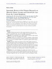 Research paper thumbnail of Systematic Review of the Primary Research on Minority Ethnic Groups and End-of-Life Care From the United Kingdom