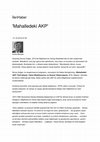 Research paper thumbnail of Korkut Boratav - Mahalledeki AKP [AKP in the Neighborhood]