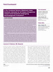 Research paper thumbnail of Is the Combined Sensory (Robinson) Index Routinely Indicated for All Cases of Suspected Carpal Tunnel Syndrome Undergoing Electrodiagnostic Evaluation?