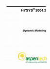 Research paper thumbnail of HYSYS ® 2004.2 Dynamic Modeling