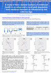 Research paper thumbnail of A study of three skeletal markers of childhood health in an urban and a rural adult popupation from medieval Denmark as influenced by the Little Ice Age