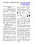 Research paper thumbnail of ArchiTrace : Apprentissage de la sécurité par les traces