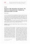 Research paper thumbnail of Review of Mrs Naunakhte and Family: The Women of Ramesside Deir el-Medina by Koenraad Donker van Heel