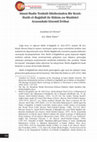 Research paper thumbnail of Sünnî Hadis Tenkidi Silsilesinden Bir Kesit: Hatîb el-Bağdâdî ile Hâkim en-Nisâbûrî Arasındaki Gizemli İrtibat - Jonathan A.C Brown