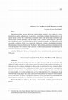 Research paper thumbnail of Atlansoy'un "Su Burcu"nda Metinlerarasılık