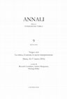 Research paper thumbnail of Verga e noi - Annali della fondazione Verga, 2016 [Indice]