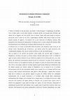 Research paper thumbnail of INTRODUZIONE AL COLLOQUIO LETTERATURA E MIGRAZIONE