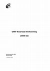 Research paper thumbnail of UWV Kwartaal Verkenning 2009-3