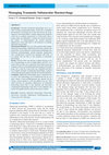 Research paper thumbnail of Managing Traumatic Submacular Haemorrhage