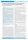 Research paper thumbnail of A Comparative Study of Intrathecal 0.5% Isobaric Ropivacaine Vs 0.5% Isobaric Bupivacaine in Lower Abdominal Surgeries