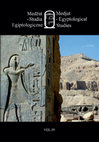 Research paper thumbnail of Medżat - Studia Egiptologiczne/Medjat - Egyptological Studies 4