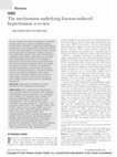 Research paper thumbnail of The mechanisms underlying fructose-induced hypertension