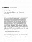 Research paper thumbnail of The Little Red Book for Children