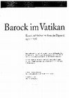 Research paper thumbnail of Fratarcangeli M., in Barock im Vatikan_M. Provenzale, G. Morone Mola, D. Barrière, A. Tempesta, J.F. Greuter,  G.L. Bernini-J.P. Schor, in Barock im Vatican. Kunst und Kultur im Rom der Päpste II 1572-1676, cat. mostra Bonn-Berlino 2005-2006,  pp. 107-108, 160-161, 168-170, 239, 386-387, 414-415