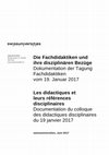 Research paper thumbnail of Argumentieren im Geschichtsunterricht: Aufgabenstellung, Ratingkriterien und empirische Ergebnisse. Vortrag im Rahmen der Tagung "Fachdidaktiken 2017" von swissuniversities in Brugg am 19.01.2017