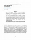 Research paper thumbnail of HOLISTIC DEVELOPMENT IN AFRICA