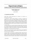 Research paper thumbnail of Neguentropía ufológica: Creando un nuevo sistema de clasificación a partir del caos