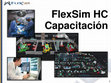 Research paper thumbnail of FlexSim HC Capacitación