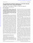 Research paper thumbnail of Zeta potential based colorimetric immunoassay for the direct detection of diabetic marker HbAlc using gold nanoprobes