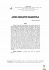 Research paper thumbnail of SÛRNÂME-İ VEHBÎ'DE YAZINSAL DİLİN ÖZELLİKLERİ VE TOPLUMSAL ZÜMRELERİN BU DİL ÜZERİNDEKİ ETKİLERİ