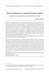 Research paper thumbnail of interesses financeiros e captura do estado no Brasil Financial interests and the capture of the State in Brazil