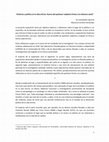 Research paper thumbnail of Violencia y política en la vida onírica: Acerca del quehacer subjetivo frente a la violencia social