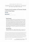 Research paper thumbnail of County-Level Correlates of Terrorist Attacks in the United States