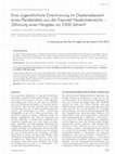 Research paper thumbnail of Eine ungewöhnliche Einschnürung im Diastemabereich eines Pferdekiefers aus der Eisenzeit Niederösterreichs – Zähmung eines Hengstes vor 2300 Jahren?