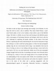 Research paper thumbnail of Holding the City in Our Hands: Reflections on the Material Turn and the Explanatory Power of Urban Ethnography