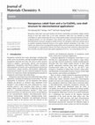 Research paper thumbnail of Nanoporous cobalt foam and a Co/Co(OH) 2 core–shell structure for electrochemical applications