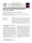 Research paper thumbnail of Effect of CNTs on precipitation hardening behavior of CNT/Al–Cu composites