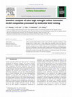 Research paper thumbnail of Interface analysis of ultra-high strength carbon nanotube/ nickel composites processed by molecular level mixing