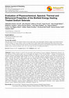 Research paper thumbnail of Evaluation of Physicochemical, Spectral, Thermal and Behavioral Properties of the Biofield Energy Healing Treated Sodium Selenate