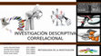 Research paper thumbnail of INVESTIGACION DESCRIPTIVA CORRELACIONAL