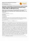 Research paper thumbnail of Evaluation of the Energy of Consciousness Healing Treated Withania Somnifera (Ashwagandha) Root Extract Using LC-MS, GC-MS, and NMR Spectroscopy