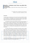 Research paper thumbnail of Biopolítica y sufrimiento social Eikasía 2017 NBueno.pdf