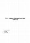 Research paper thumbnail of UWV Kwartaal Verkenning 2008-4