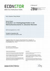 Research paper thumbnail of Evaluation von Arbeitsgelegenheiten in der Mehraufwandsvariante im Jobcenter München