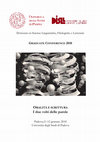 Research paper thumbnail of GRADUATE CONFERENCE 2018 ORALITÀ E SCRITTURA I due volti delle parole