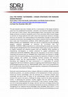 Research paper thumbnail of Strategic Design Research Journal | Call for Papers | Autonomía: Design strategies for enabling design process