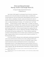 Research paper thumbnail of Divine and Human Rectitude: Meeting Anselm's God through Moral Life