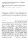 Research paper thumbnail of The Managerial Competencies Required by Indonesia’s Leading Hotel Groups A Preliminary Investigation.pdf